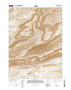2015 Map of Windy Hill, 2015 Print