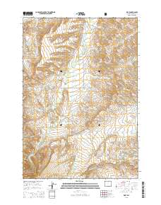 2015 Map of Wolf, 2015 Print