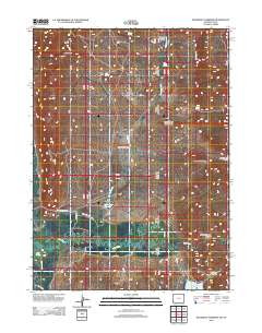 2012 Map of Woodruff Narrows, 2012 Print
