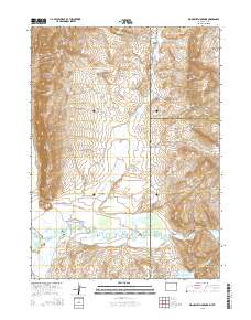 2015 Map of Woodruff Narrows, 2015 Print