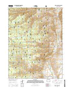 2015 Map of Woods Landing, 2015 Print