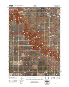 2012 Map of Y B O Canyon, 2012 Print