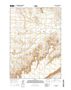2015 Map of Y U Bench NW, 2015 Print