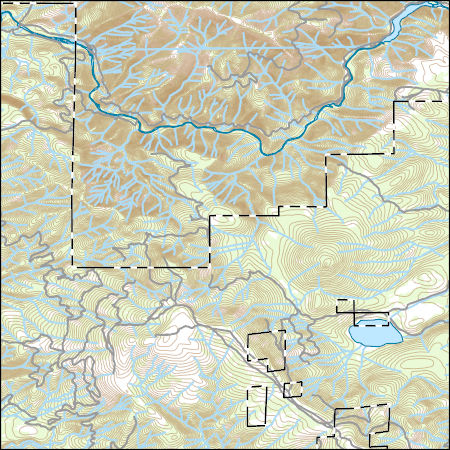 USGS Topo Map Vector Data (Vector) 8077 Chalk Mountain, California ...