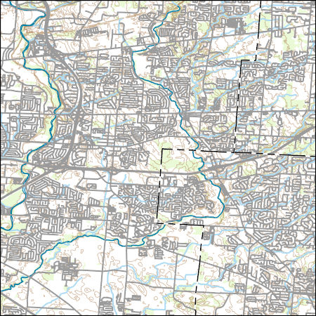 USGS Topo Map Vector Data (Vector) 37714 Reynoldsburg, Ohio 20200226 ...