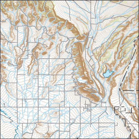 USGS Topo Map Vector Data (Vector) 24958 Lapoint, Utah 20200710 for 7.5 ...