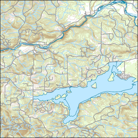 Usgs Topo Map Vector Data Vector 41390 Silver Lake Washington
